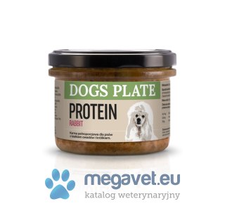 Dogs Plate Protein z miÄ™sem krĂłlika 180g (DGP)