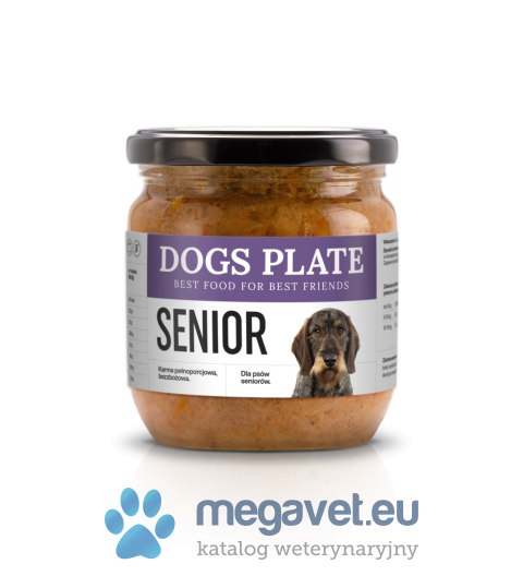Dogs Plate Senior 360g (DGP)
