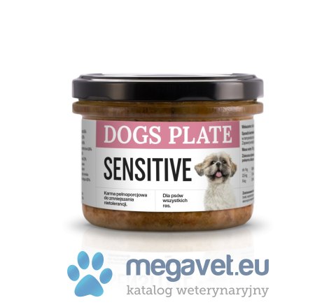 Dogs Plate Sensitive 180g (DGP)