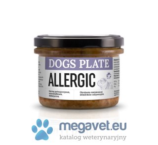 Dogs Plate Vet Allergic 180g (DGP)