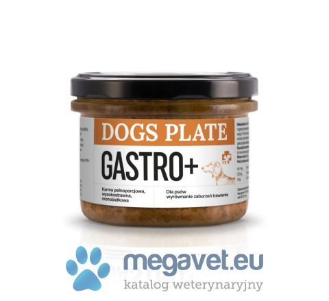 Dogs Plate Vet Gastro+ with kangaroo 180g (DGP)