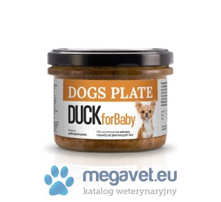 Dogs Plate for Baby Duck 180g (DGP)