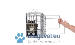 Klatka iniekcyjna rozmiar dla szopa/dużego kota 305SQ (BSM)