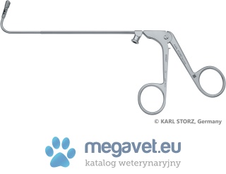 Kleszcze sztywne KARL STORZ brasze miseczkowe zagięte do góry 110° [MEM]
