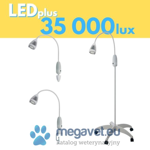 Lampa diagnostyczna zabiegowa Luxiflex LED PLUS gęsia szyja (MDA)