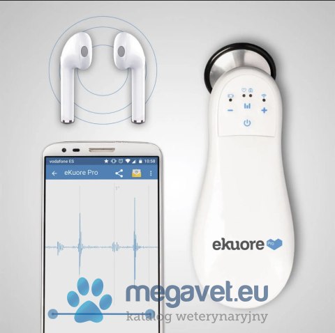 Stetoskop elektroniczny eKuore Pro bezprzewodowy (MDA)