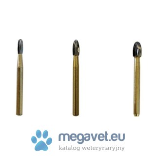 Wiertło dentystyczne - zestaw do dziąseł - 19mm FG - 3 szt. (FDT)