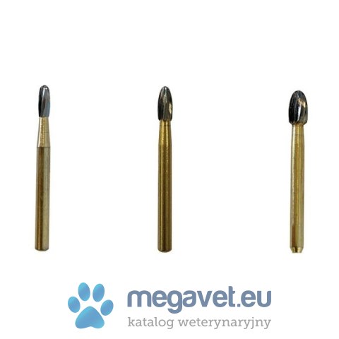 Wiertło dentystyczne - zestaw do dziąseł - 19mm FG - 3 szt. (FDT)