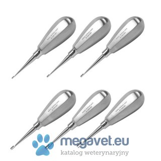 Zestaw dźwigni skrzydełkowych - krótka rączka - 6 części (FDT)