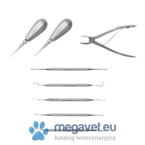 Zestaw narzędzi dla kotów - 8 części (FDT)