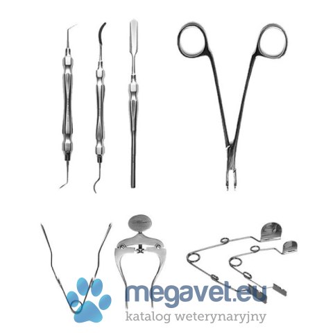 Zestaw narzędzi dla królików i gryzoni - 8 części (FDT)