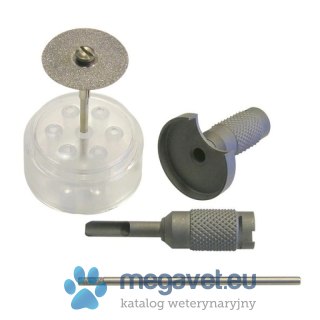 Zestaw osłonek i wierteł diamentowe dla gryzoni (FDT)