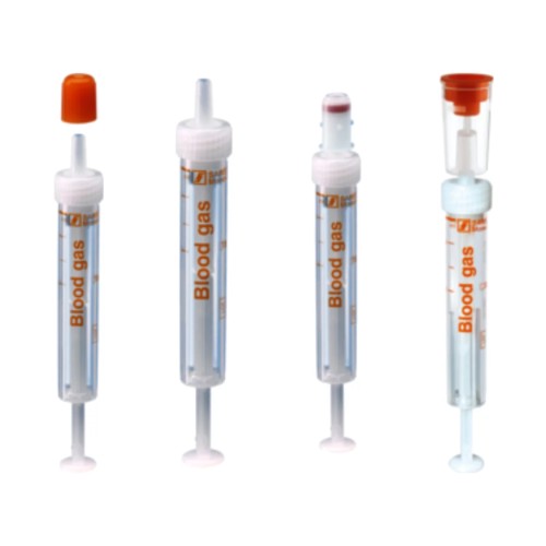 Veterinary test tubes and tube-syringes